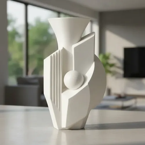Decoración Elegante Prints Patro - Estilo Silueta Geométrica - Foto 3