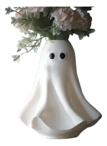 Jarrón Decorativo Prints Patro De Fantasma
