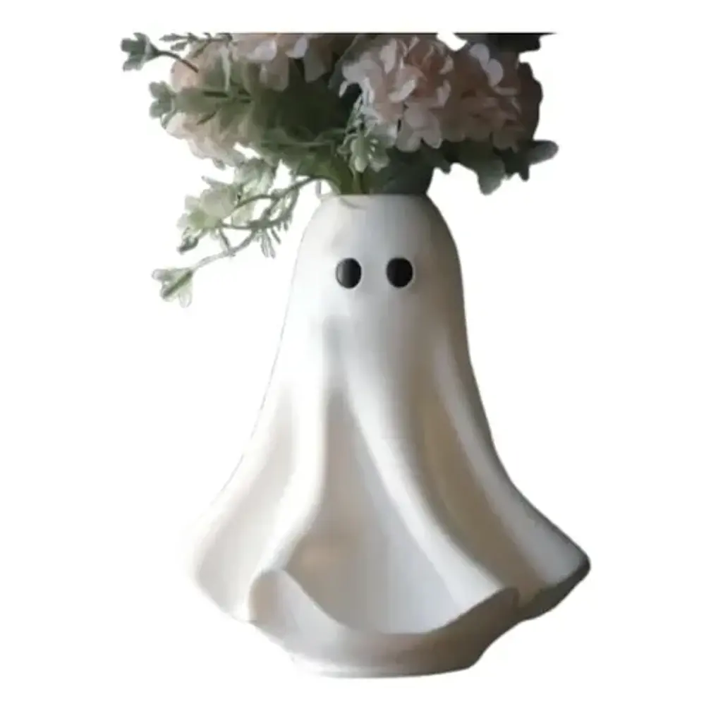 Jarrón Decorativo Prints Patro De Fantasma 1
