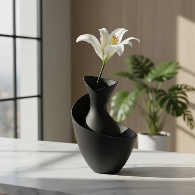 Decoración Elegante Prints Patro - Jarrón Estilo Audaz 4
