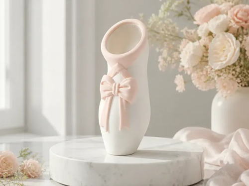 Decoración Hogar Prints Patro - Florero De Zapatilla Ballet - Foto 3