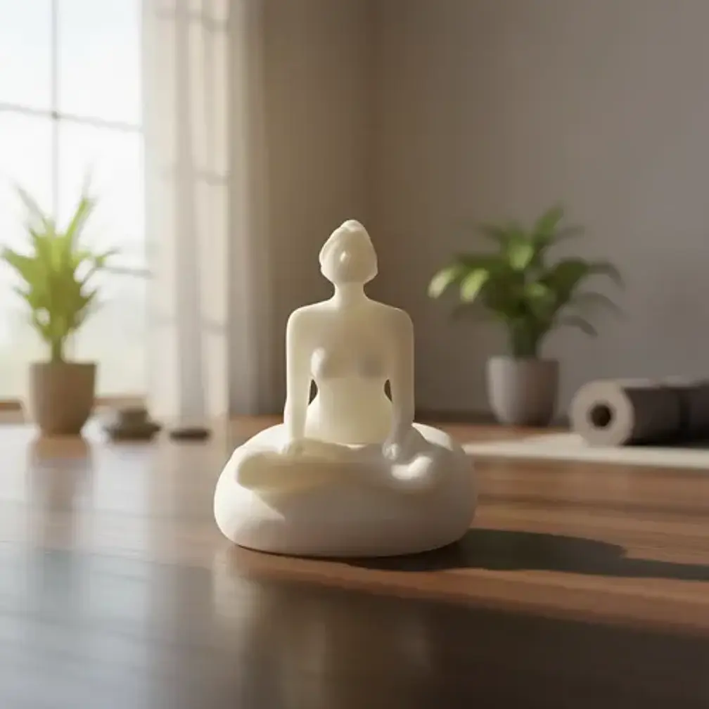 Escultura Elegante Prints Patro - Serenidad En La Quietud 3