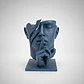 Escultura Elegante Prints Patro - Estilo Una Máscara Secreto - Miniatura 2