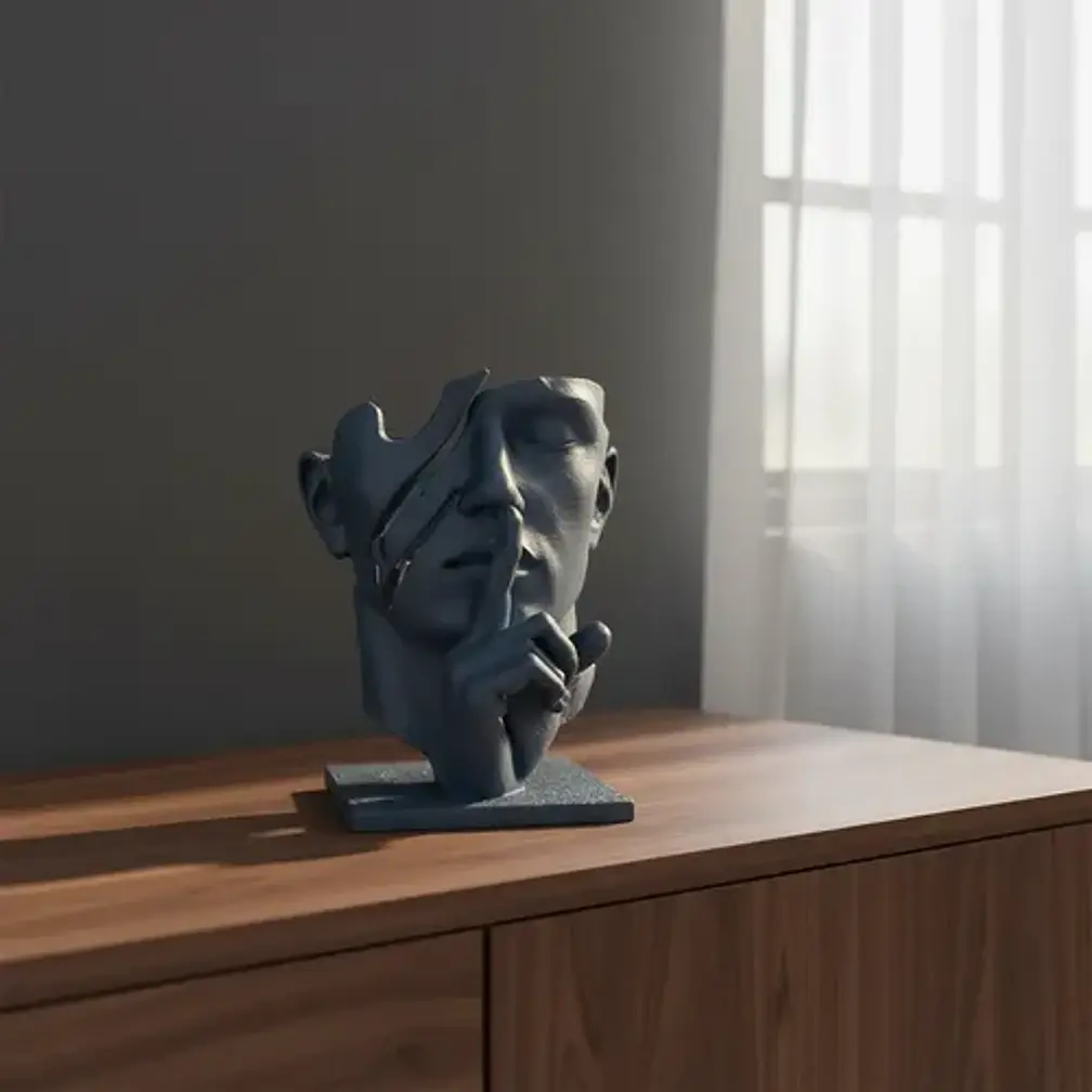 Escultura Elegante Prints Patro - Estilo Una Máscara Secreto 3