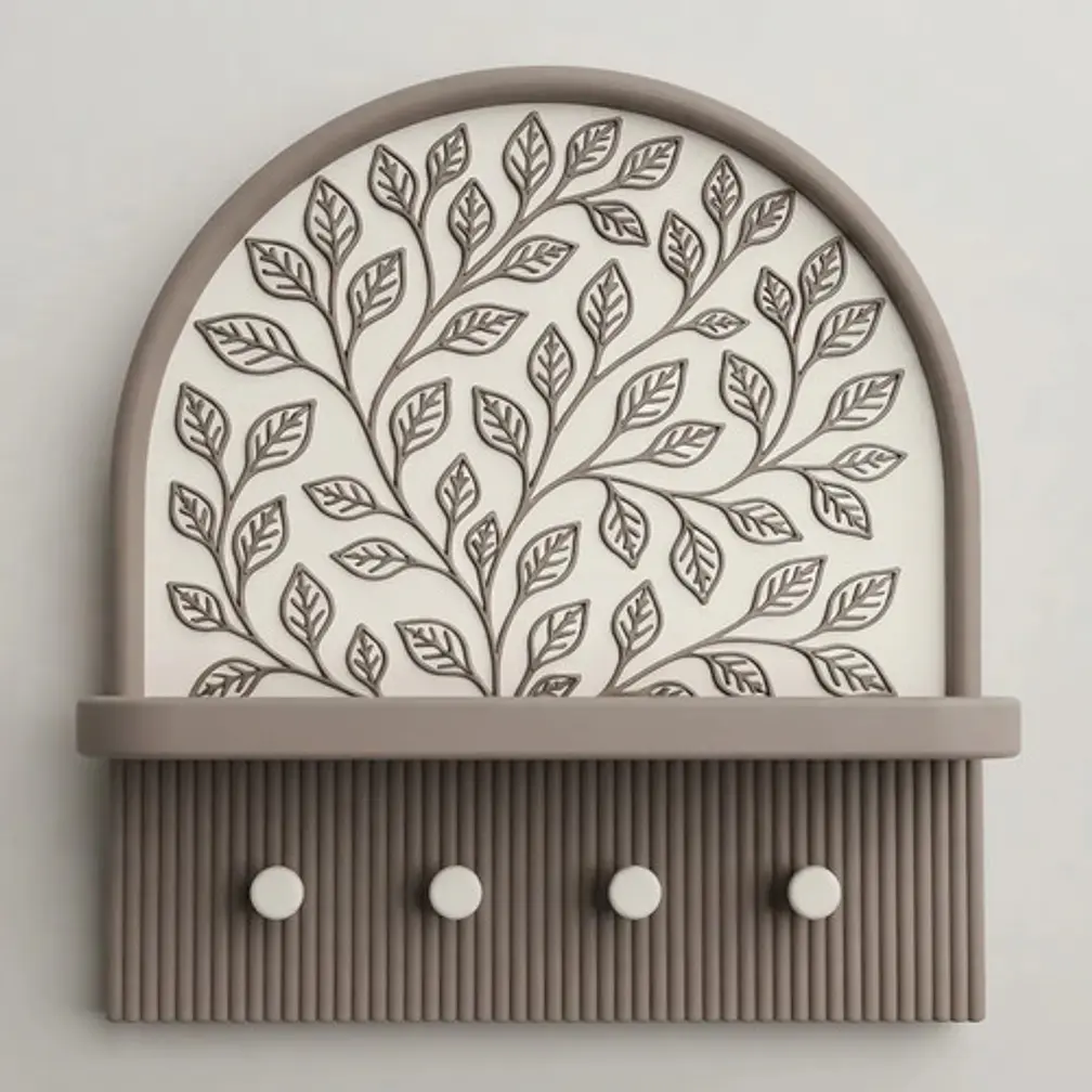 Decoración Prints Patro - Soporte Elegante Para Llaves 2