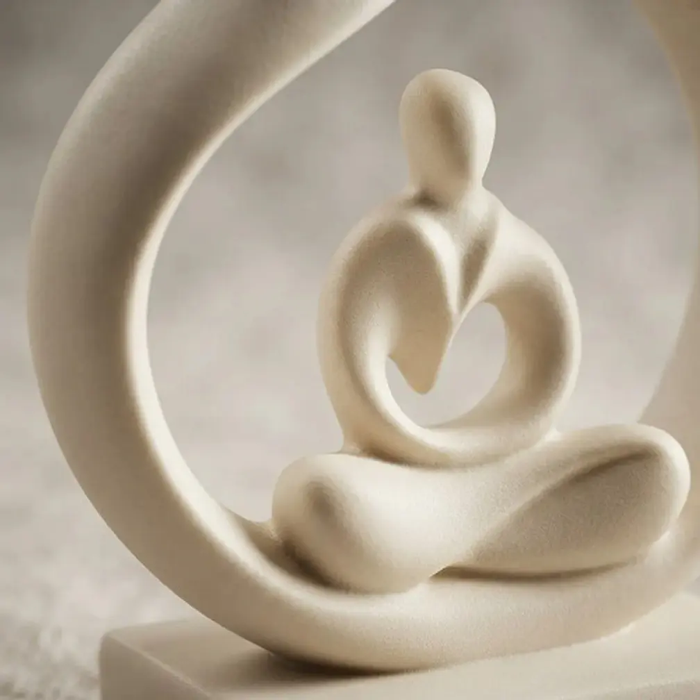 Escultura Elegante Prints Patro - Serenidad Eterna 3