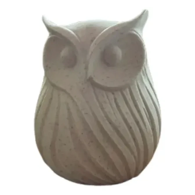 Escultura Elegante Prints Patro - Estilo Búho Moderno 1