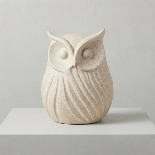 Escultura Elegante Prints Patro - Estilo Búho Moderno - Foto 2