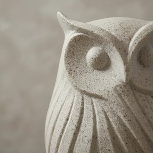 Escultura Elegante Prints Patro - Estilo Búho Moderno - Foto 3