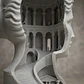 Escultura Elegante Prints Patro - Busto Con Palacio Oculto - Miniatura 3
