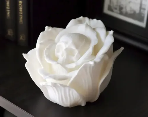 Escultura Decorativa Prints Patro- Calavera De Rosa - Foto 2