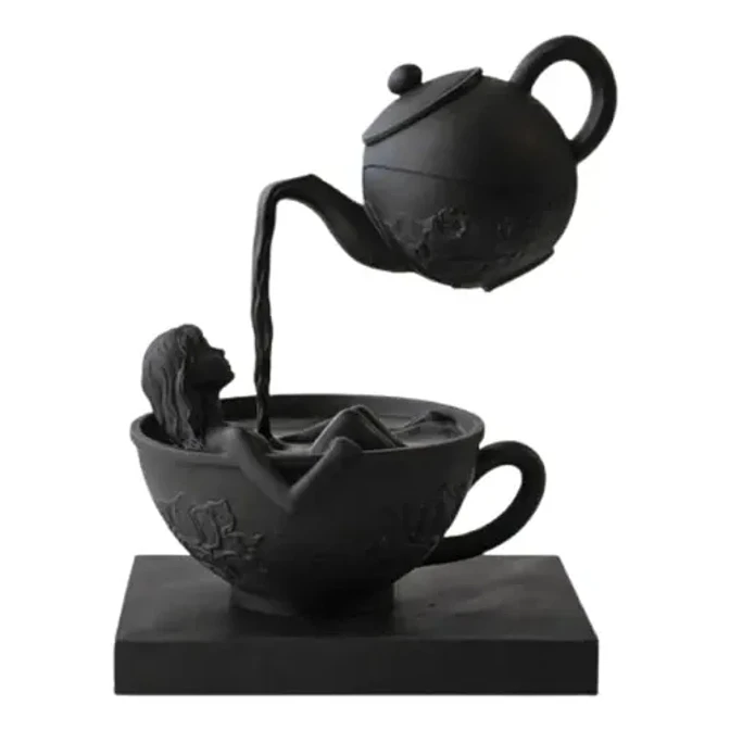 Escultura Elegante Prints Patro - Ensueño A La Hora Del Té 1