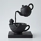 Escultura Elegante Prints Patro - Ensueño A La Hora Del Té - Miniatura 2
