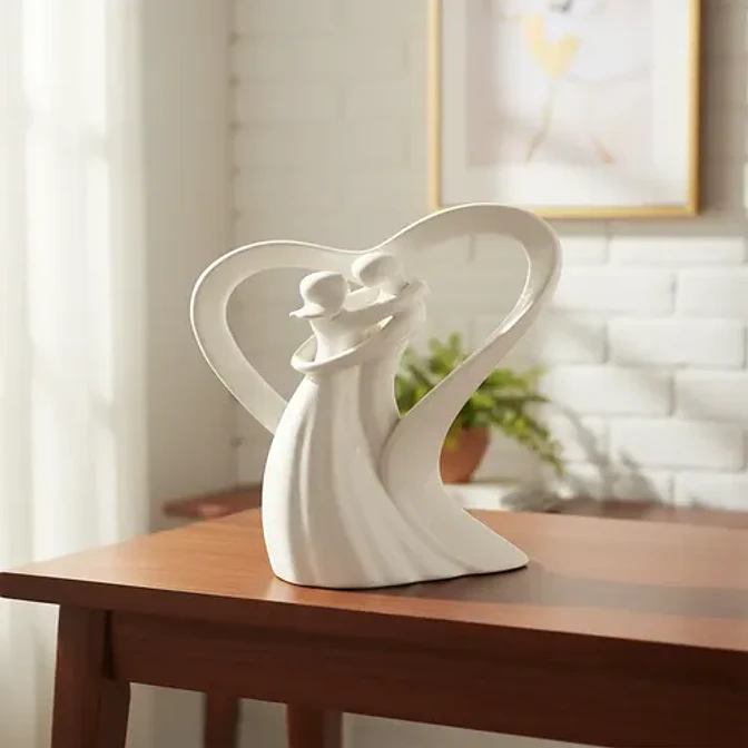 Escultura Elegante Prints Patro -estilo Abrazar La Escultura 3