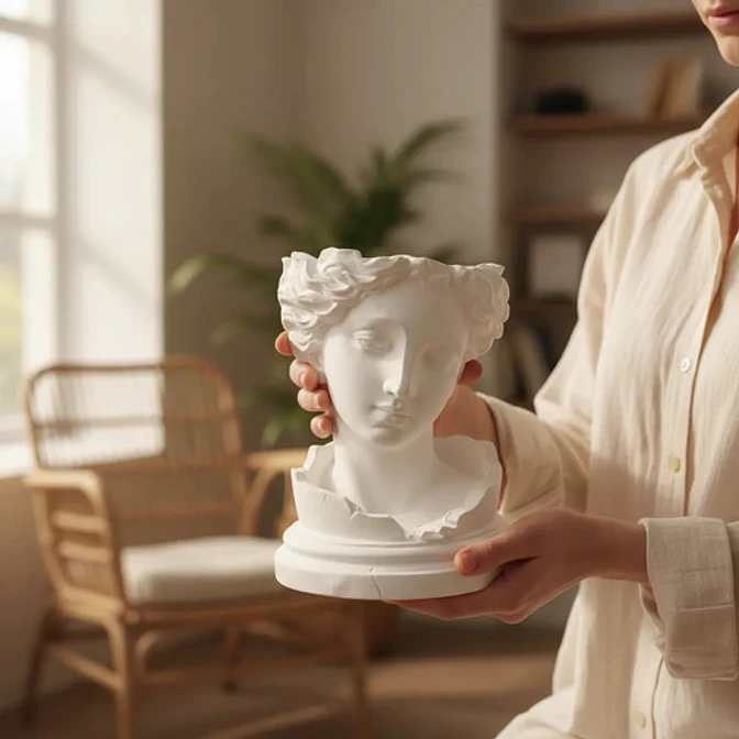Escultura Elegante Prints Patro - Estilo Diosa Rota 4