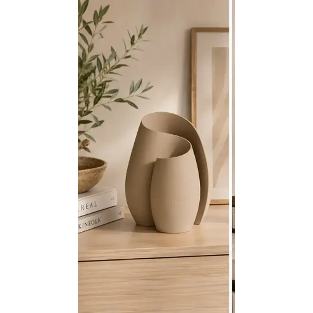 Decoración Elegante Prints Patro - Jarrón Estilo Fluyente 1
