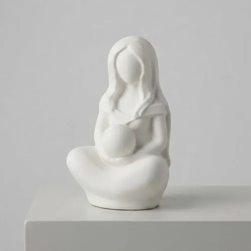 Escultura Elegante Prints Patro - Serenidad Lunar - Foto 2