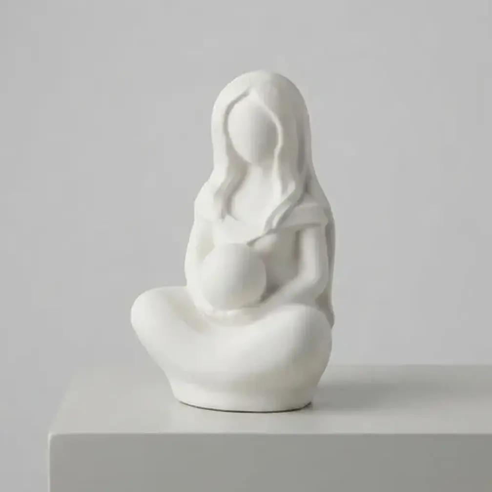 Escultura Elegante Prints Patro - Serenidad Lunar 2