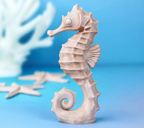 Figura Decorativa Prints Patro- Caballito De Mar - Foto 4