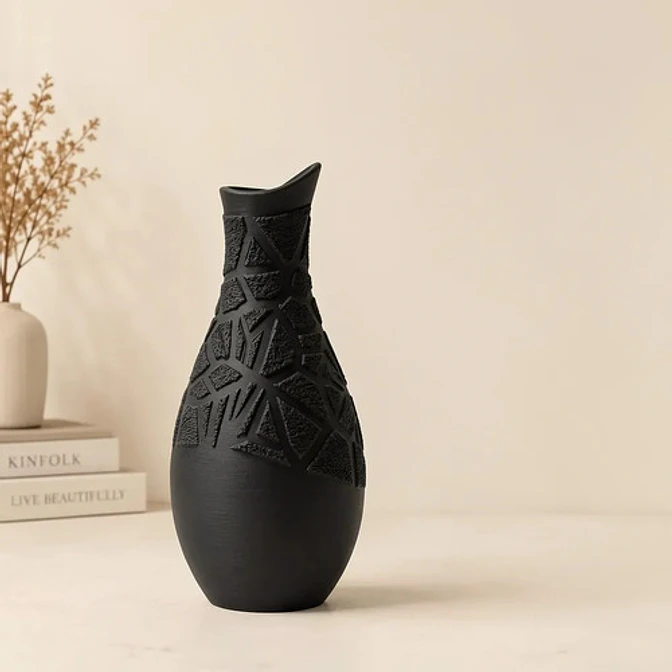 Decoración Elegante Prints Patro - Jarrón Estilo Varoni Cala 1