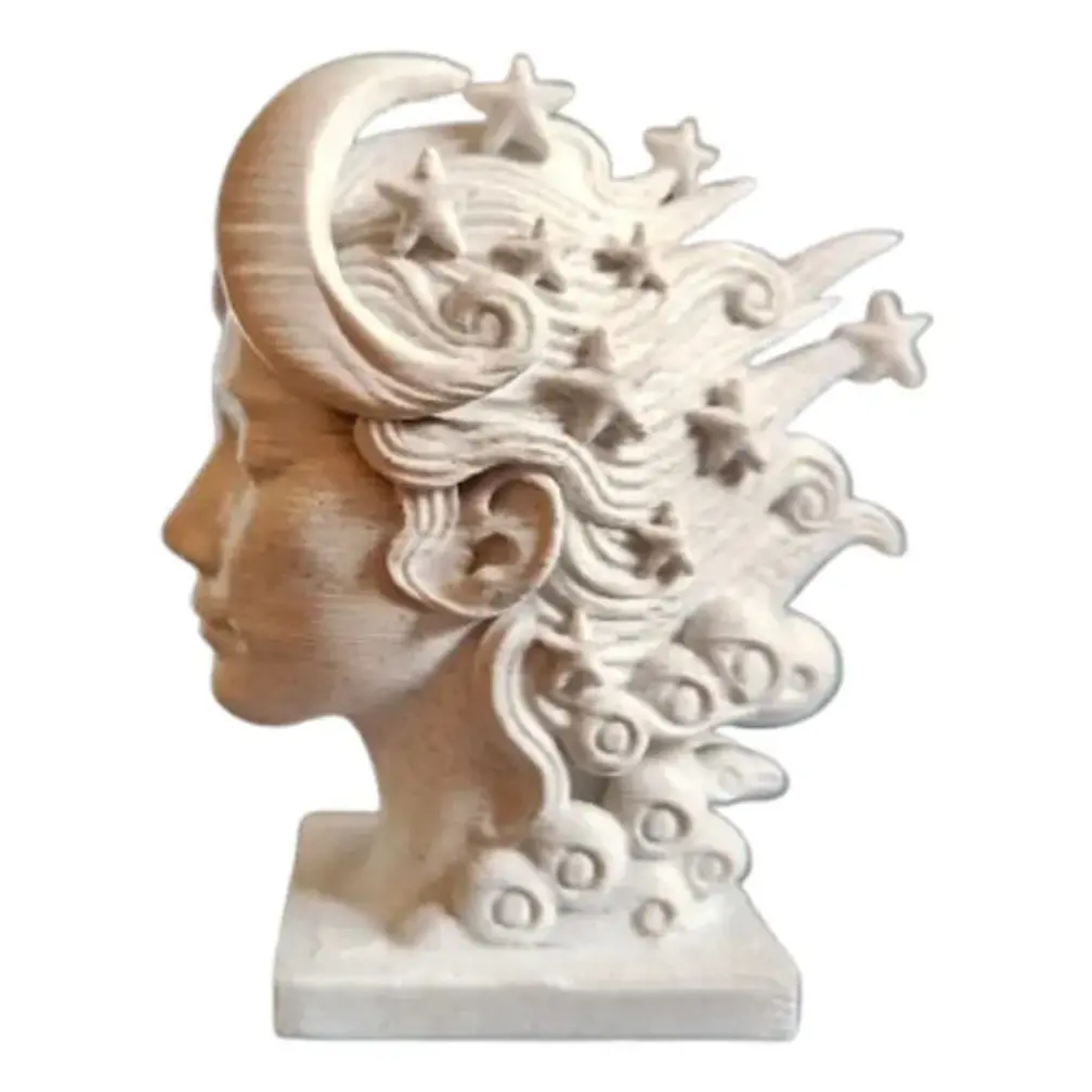 Escultura Elegante Prints Patro - Musa De La Naturaleza 1