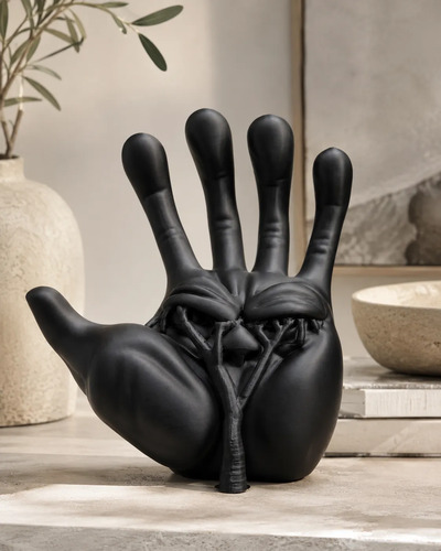Escultura Elegante Prints Patro - Estilo Háblale A La Mano - Foto 2