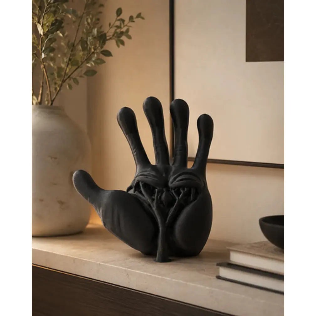 Escultura Elegante Prints Patro - Estilo Háblale A La Mano 3