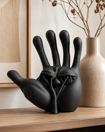 Escultura Elegante Prints Patro - Estilo Háblale A La Mano - Foto 5