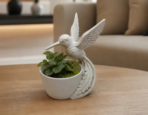 Maceteros Decorativos Hogar- Colibrís 15 Cm - Foto 2
