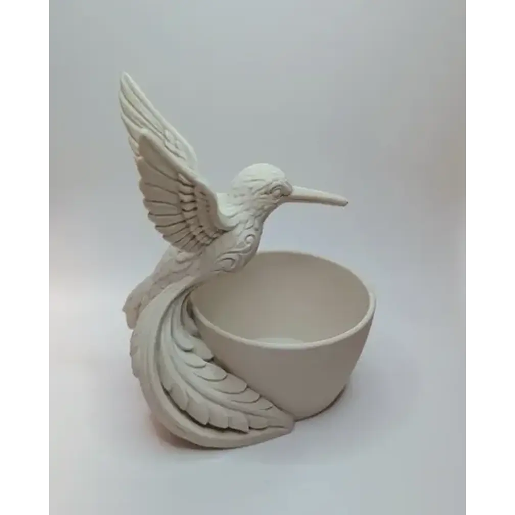 Maceteros Decorativos Hogar- Colibrís 15 Cm 6