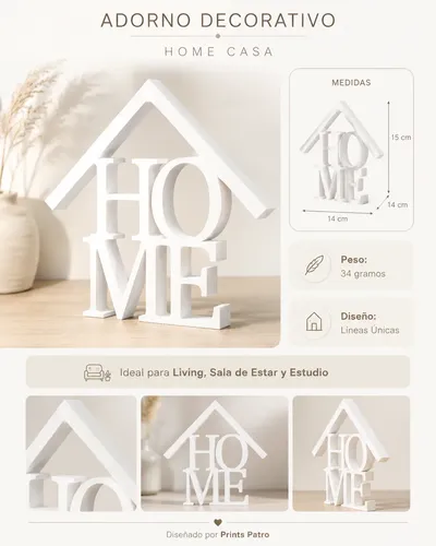 Decoración Elegante Prints Patro - Adorno Decorativo Home - Foto 4