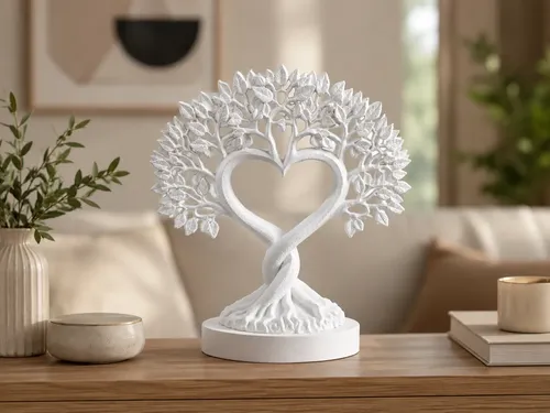 Decoración Elegante Prints Patro - Estilo Árbol Del Amor - Foto 2