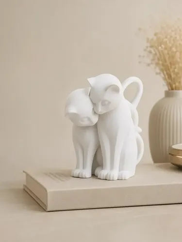 Escultura Prints Patro - Estilo Dos Gatitos Adorables