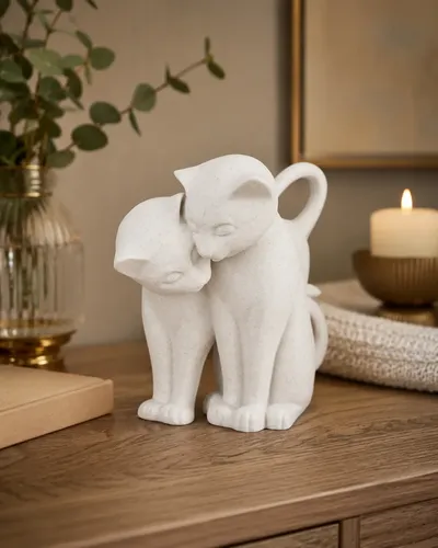 Escultura Prints Patro - Estilo Dos Gatitos Adorables - Foto 5