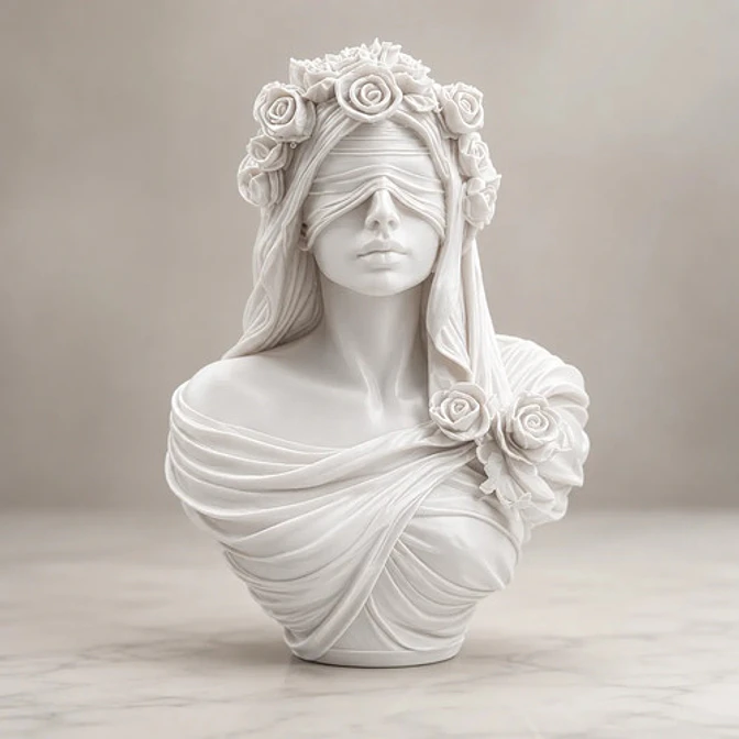 Escultura Elegante Prints Patro - Estilo La Musa Ciega 3