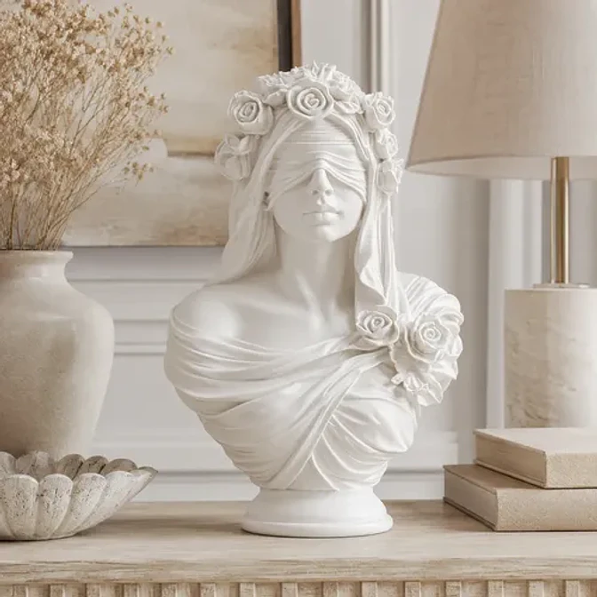 Escultura Elegante Prints Patro - Estilo La Musa Ciega 5