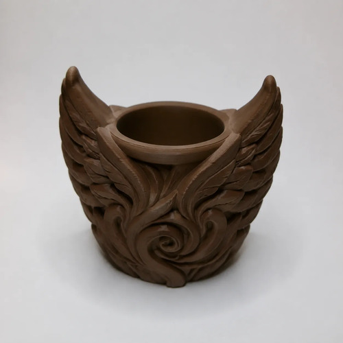 Macetero Decorativo Hogar- Forma Alas De Ángel 9 Cm - Foto 4