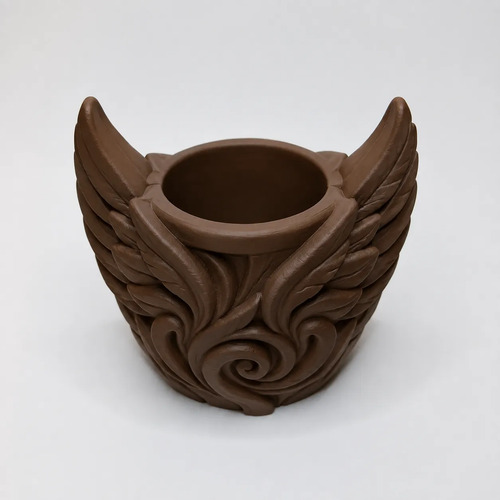 Macetero Decorativo Hogar- Forma Alas De Ángel 9 Cm - Foto 6