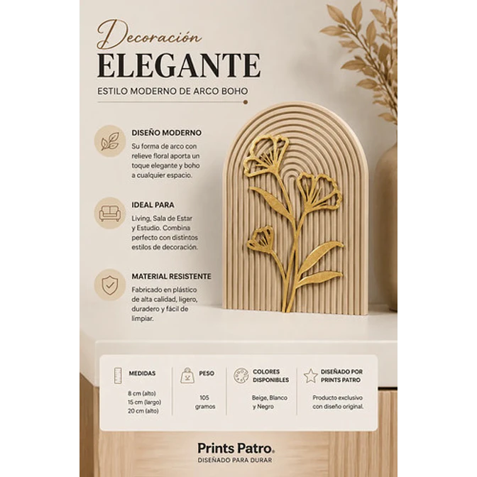 Decoración  Prints Patro - Estilo Moderna De Arco Boho 2