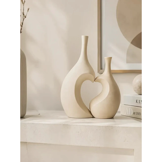 Decoración Elegante Prints Patro - Jarrón Estilo Unidos