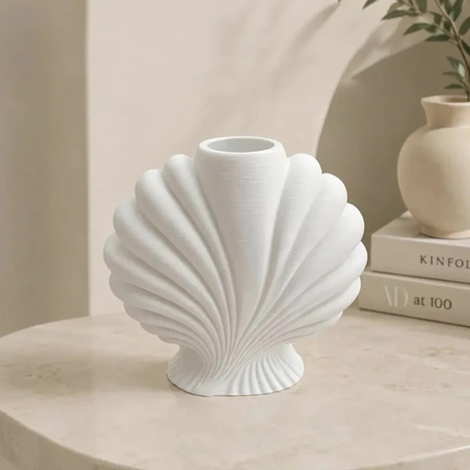 Decoración  Prints Patro - Jarrón Estilo Concha De Vieira 1
