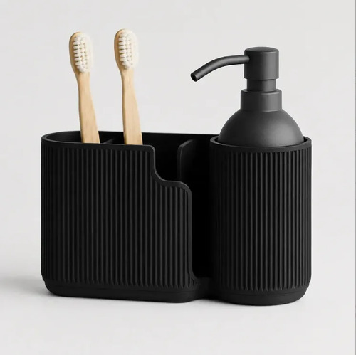 El Elegante Organizador Ovalado Para Baño Y Escritorio