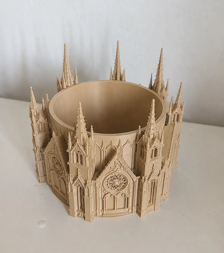 Macetero Decorativo Hogar- Forma Catedral 13 Cm - Foto 5