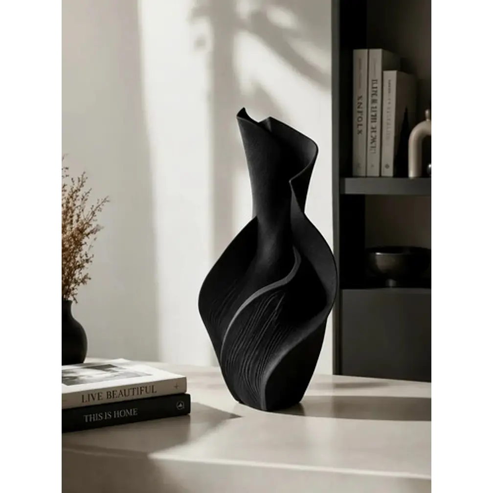 Decoración Elegante Prints Patro - Jarrón Espiral Serenora 1