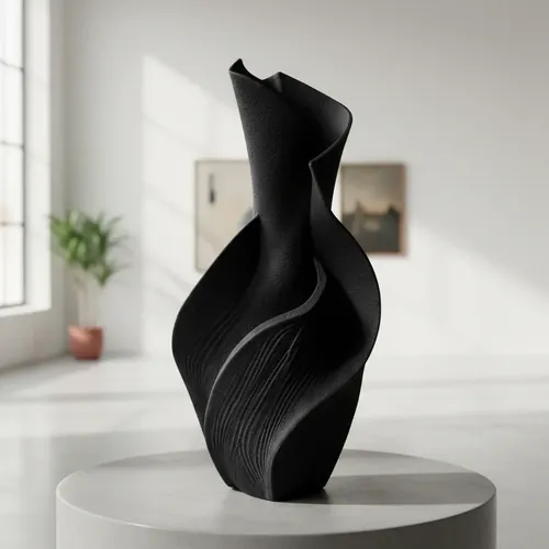 Decoración Elegante Prints Patro - Jarrón Espiral Serenora - Foto 5