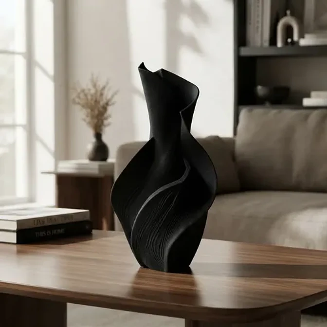 Decoración Elegante Prints Patro - Jarrón Espiral Serenora 6