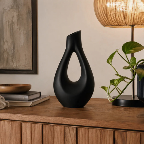 Decoración Elegante Prints Patro - Jarrón Forma De Lágrima - Foto 3