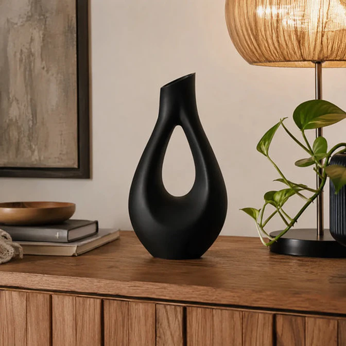 Decoración Elegante Prints Patro - Jarrón Forma De Lágrima 3