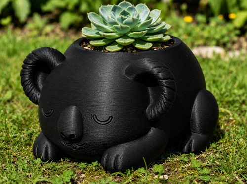 Macetero Decorativo Hogar- Koala Durmiente 10 Cm - Foto 5