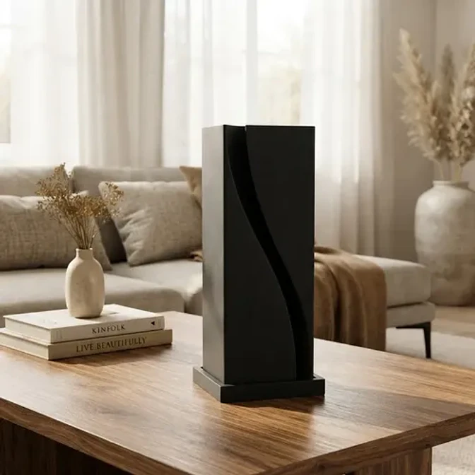 Escultura Elegante Prints Patro -estilo Fluida De Dos Partes 2